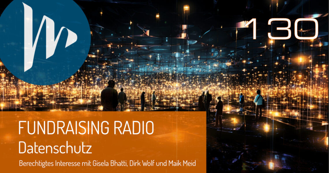 Cover Folge 130 vom Fundraising Radio